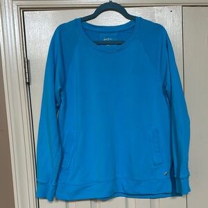 Blue Long Sleeve Sweatshirt